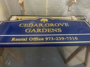 Signs for Today use 23k gold leaf for lettering exterior carved signs? The use of 23 karat gold leaf creates stunning signage that is not only beautiful but enduring.